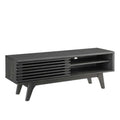 Walnut 48 Inch Mid Century Media Console
