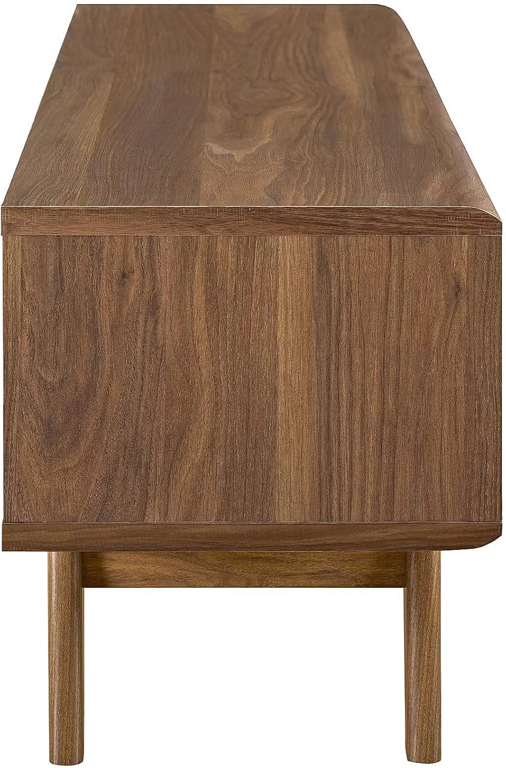 Walnut 48 Inch Mid Century Media Console
