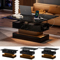 Grey Multifunctional Lift Top Storage Coffee Table